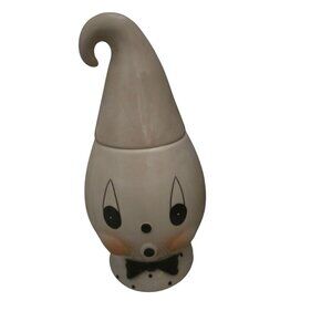 NWT Johanna Parker Retired Halloween Gus Ghost Cookie Jar